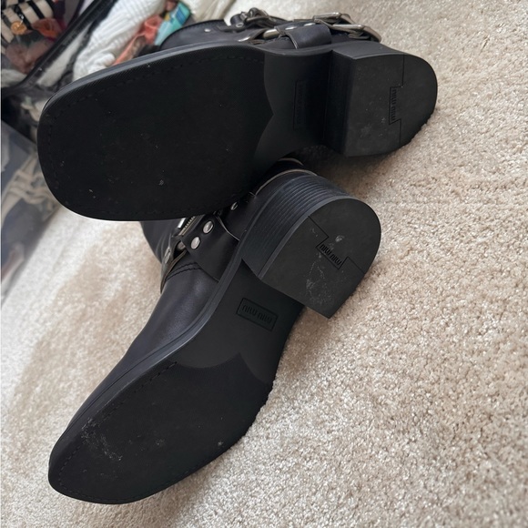 Miu Miu biker boots short black - Picture 3 of 6